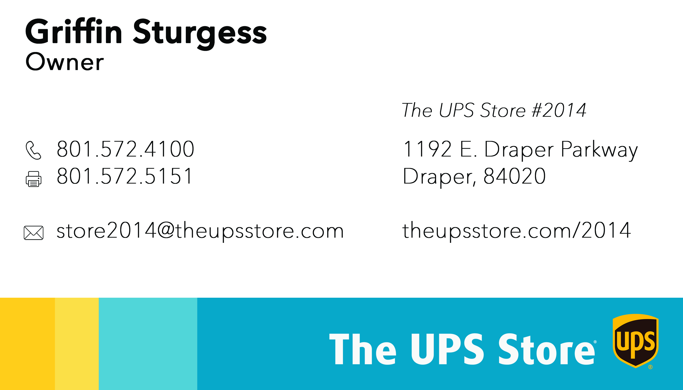 Griffin Sturgess Business Card